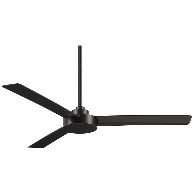 52" Minka Aire Roto Coal Black image