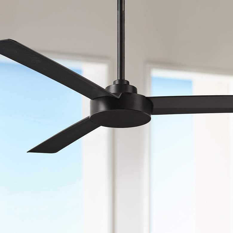 52" Minka Aire Roto Coal Black image