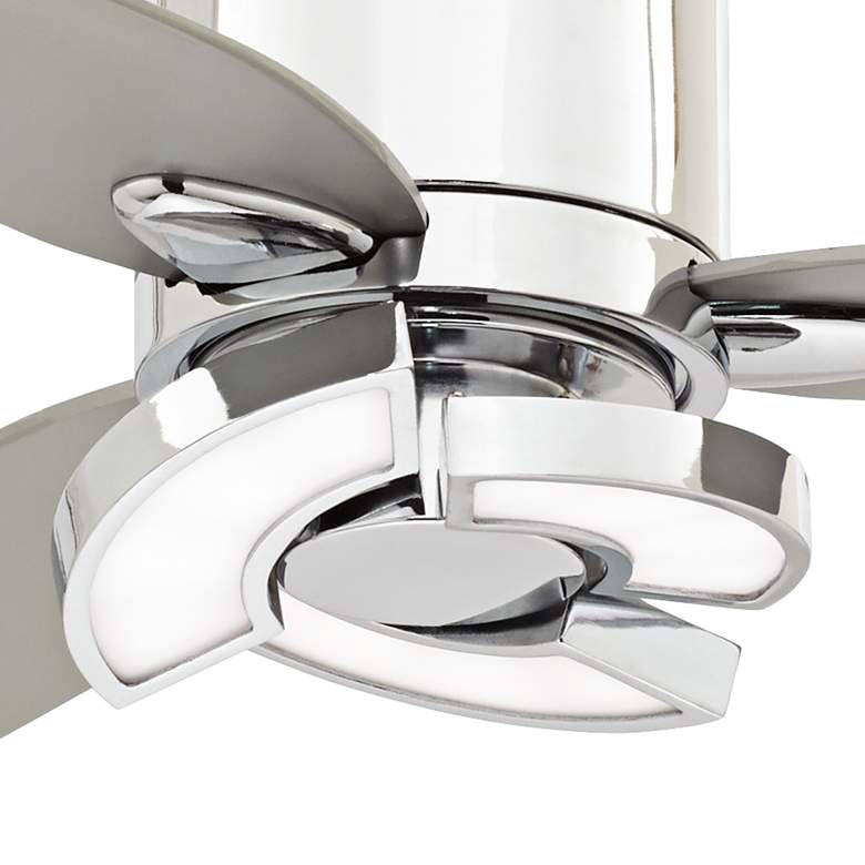 56" Possini Vengeance Chrome image